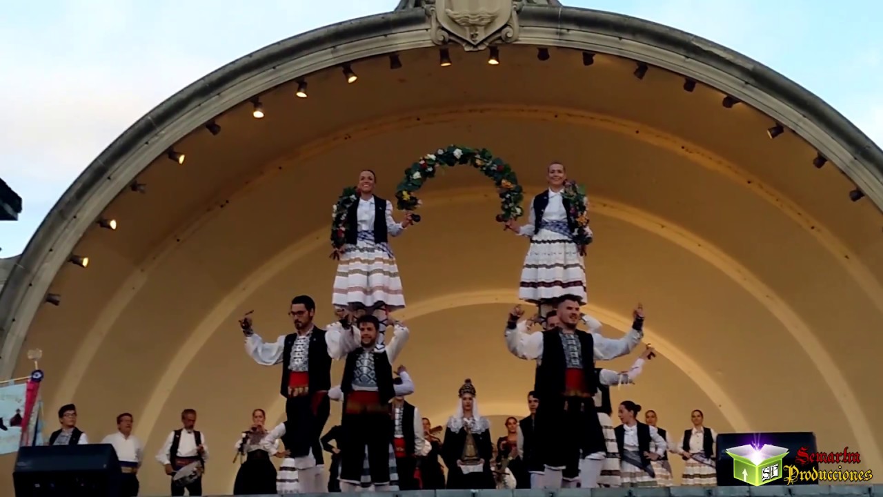 Grupo de Danzas La Esteva (Segovia). Festival Folklórico 75 Aniversario Grupo de Danzas de Logroño