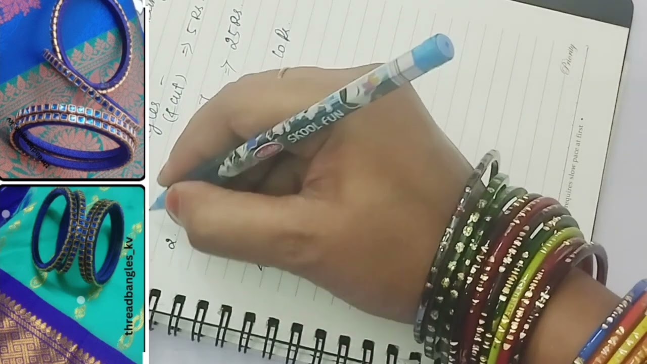 Silk Thread Bangles Price Fixing for Beginners #youtube #pricing #silkthreadbangles #threadbangleskv