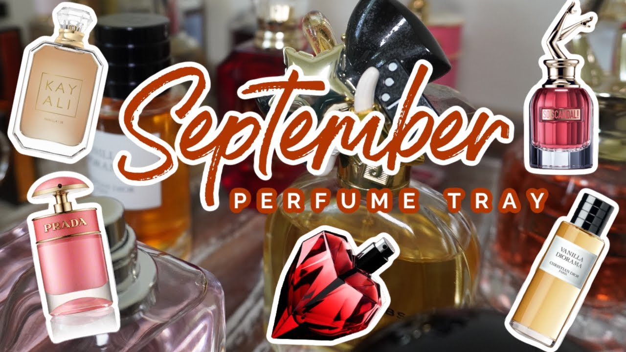 SEPTEMBER PERFUME TRAY 2022 | PERFUMES I WILL BE WEARING THIS MONTH! | MY PERFUME COLLECTION