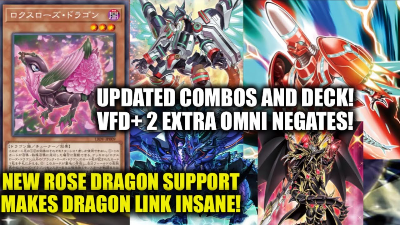 Dragon Link ft. NEW Rose Dragon Support - INSANE Combos - 2 extra OMNI Negates!