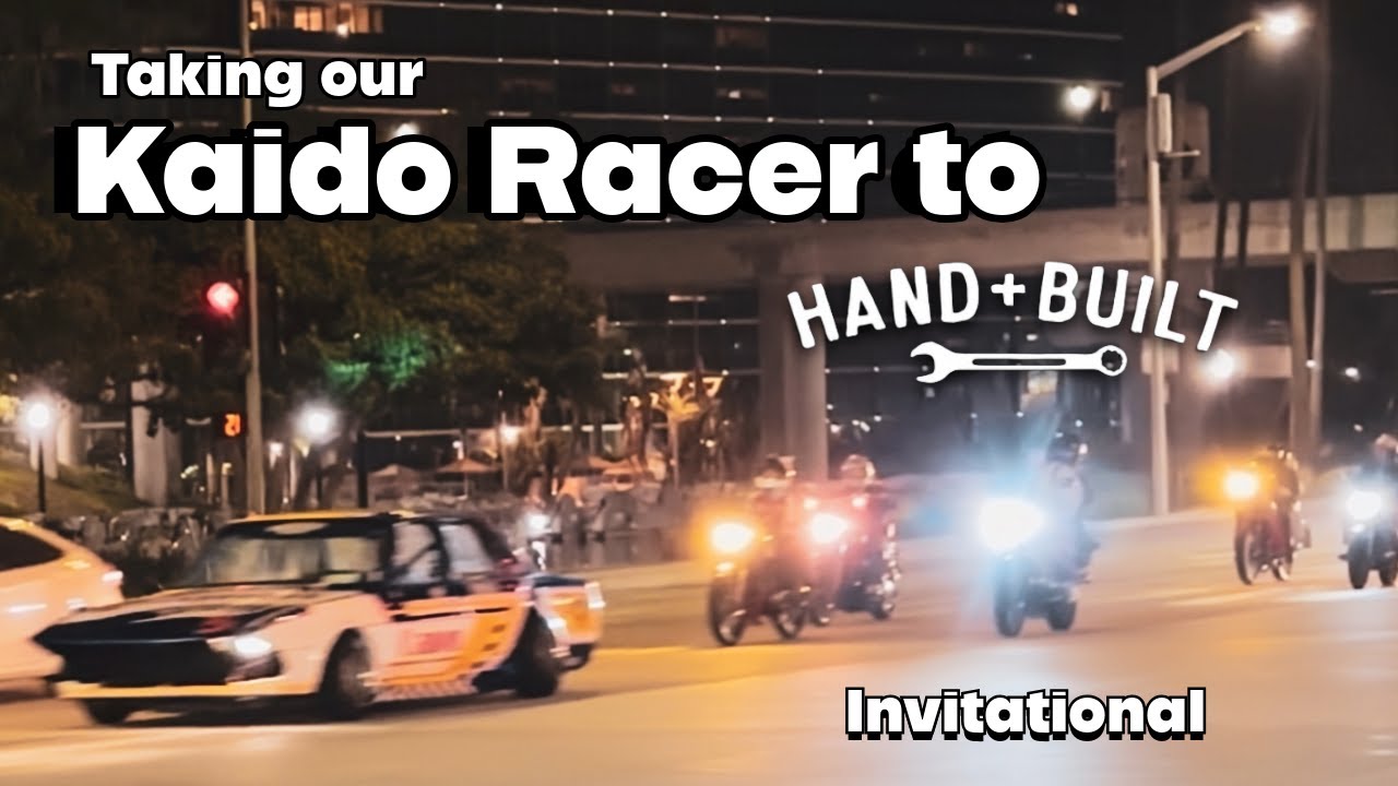 Повезем наш Kaido Racer на выставку Handbuilt