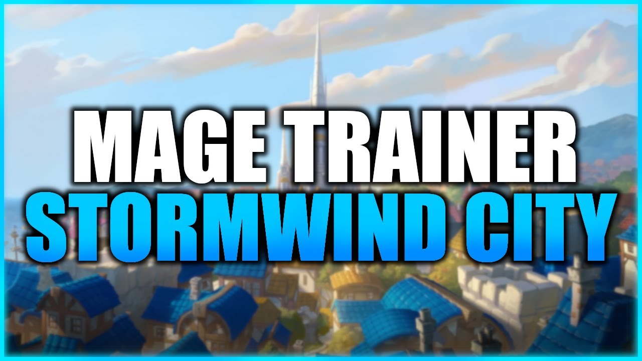 Stormwind City - Mage Trainer