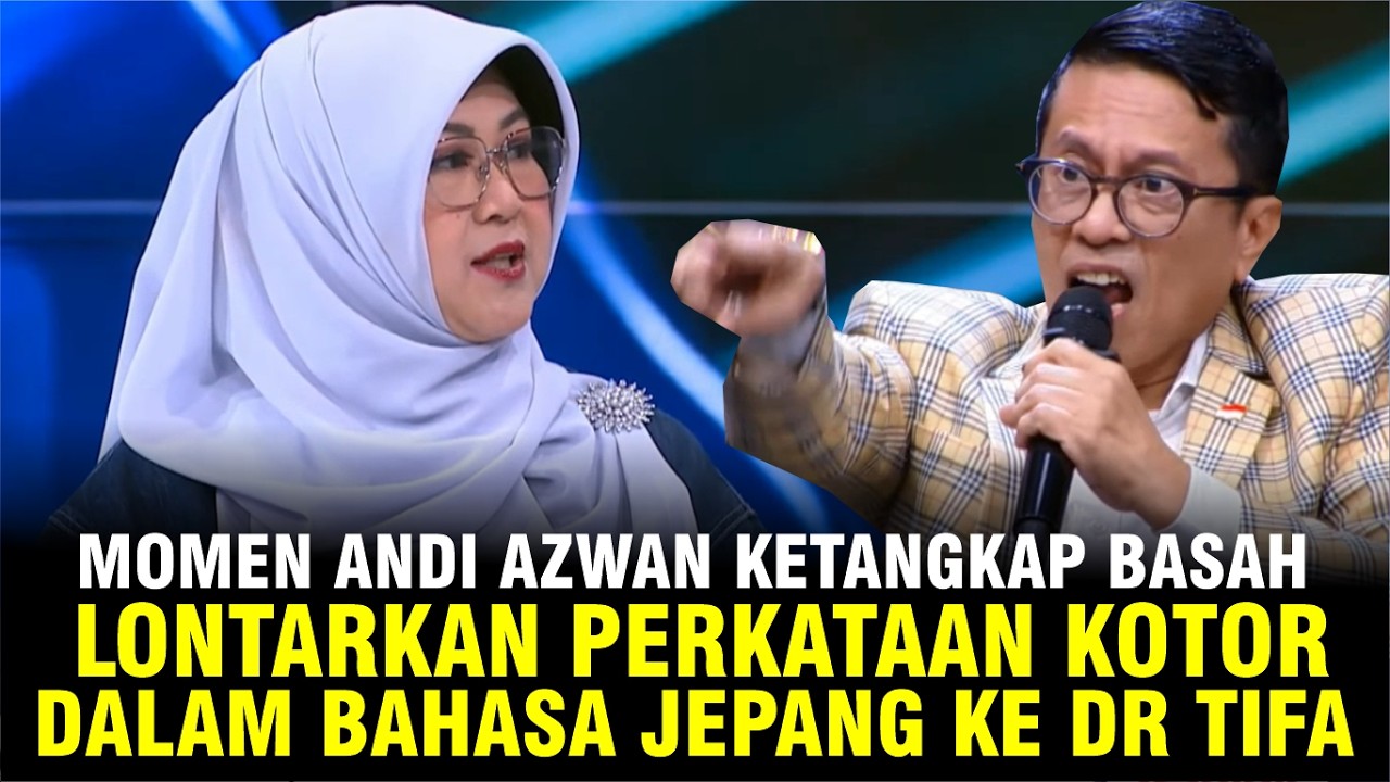 ANDI AZWAN EMOSI KETANGKAP LONTARKAN UCAPAN KOTOR DALAM BAHASA JEPANG