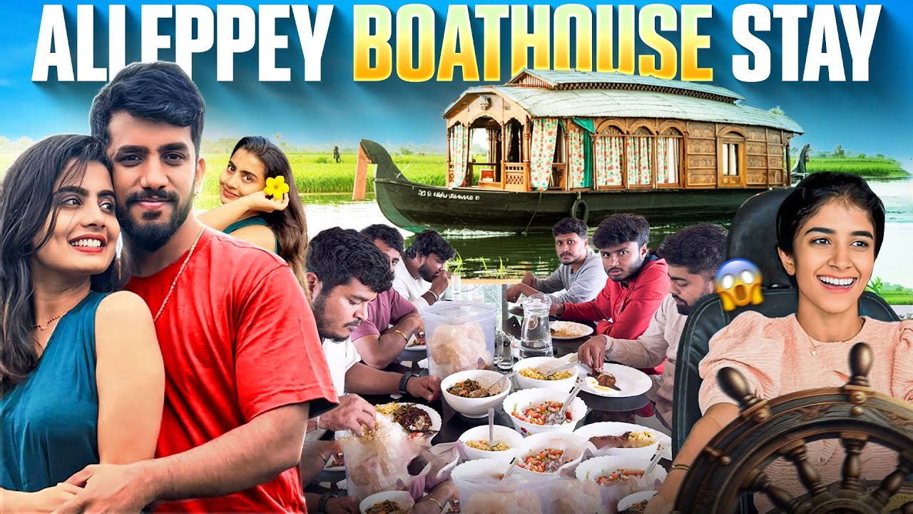 Food ಚನ್ನಗಿಲ್ವಾ Alleppeyನಲ್ಲಿ? 🤔 | Madhu Gowda #madhugowda #nikhilnisha