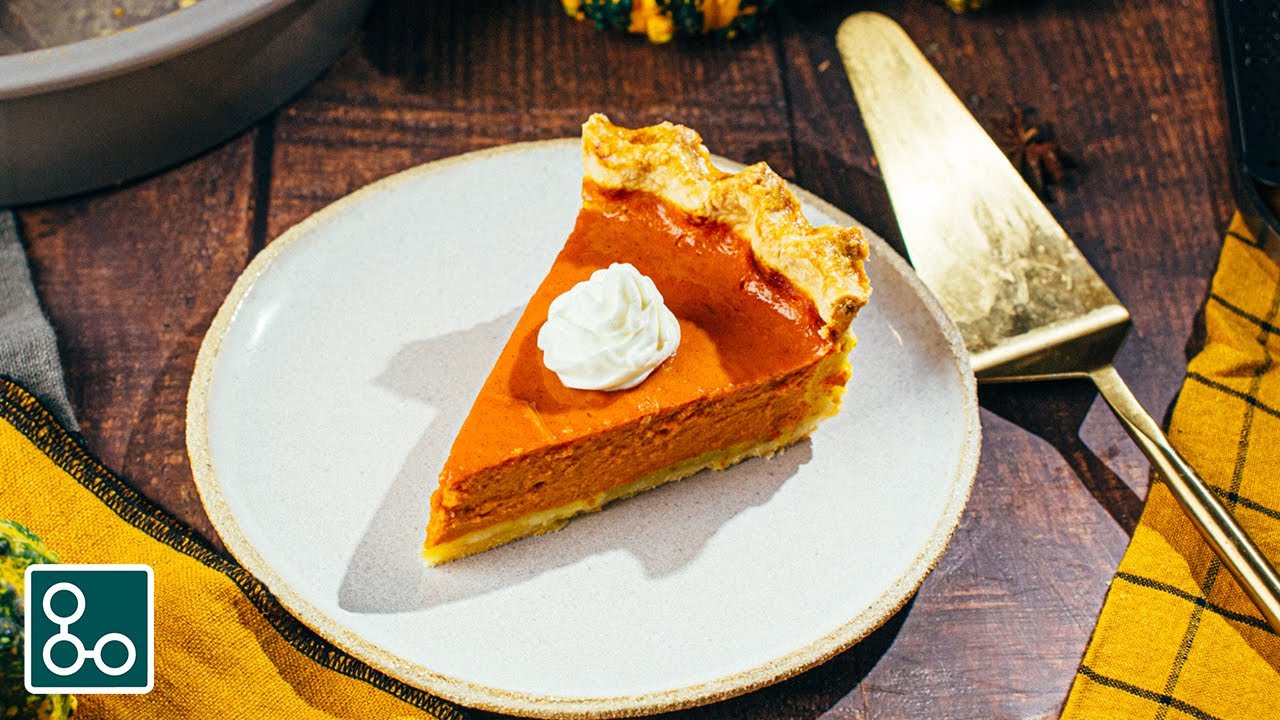 Recette de Pumpkin pie pour Halloween et l'automne surtout (osef d'Halloween) - YouCookCuisine