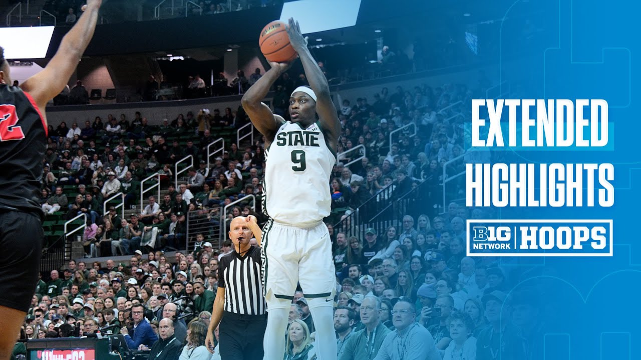 Cornell at Michigan State | EXTENDED HIGHLIGHTS | Big Ten Basketball | 12/29/2025