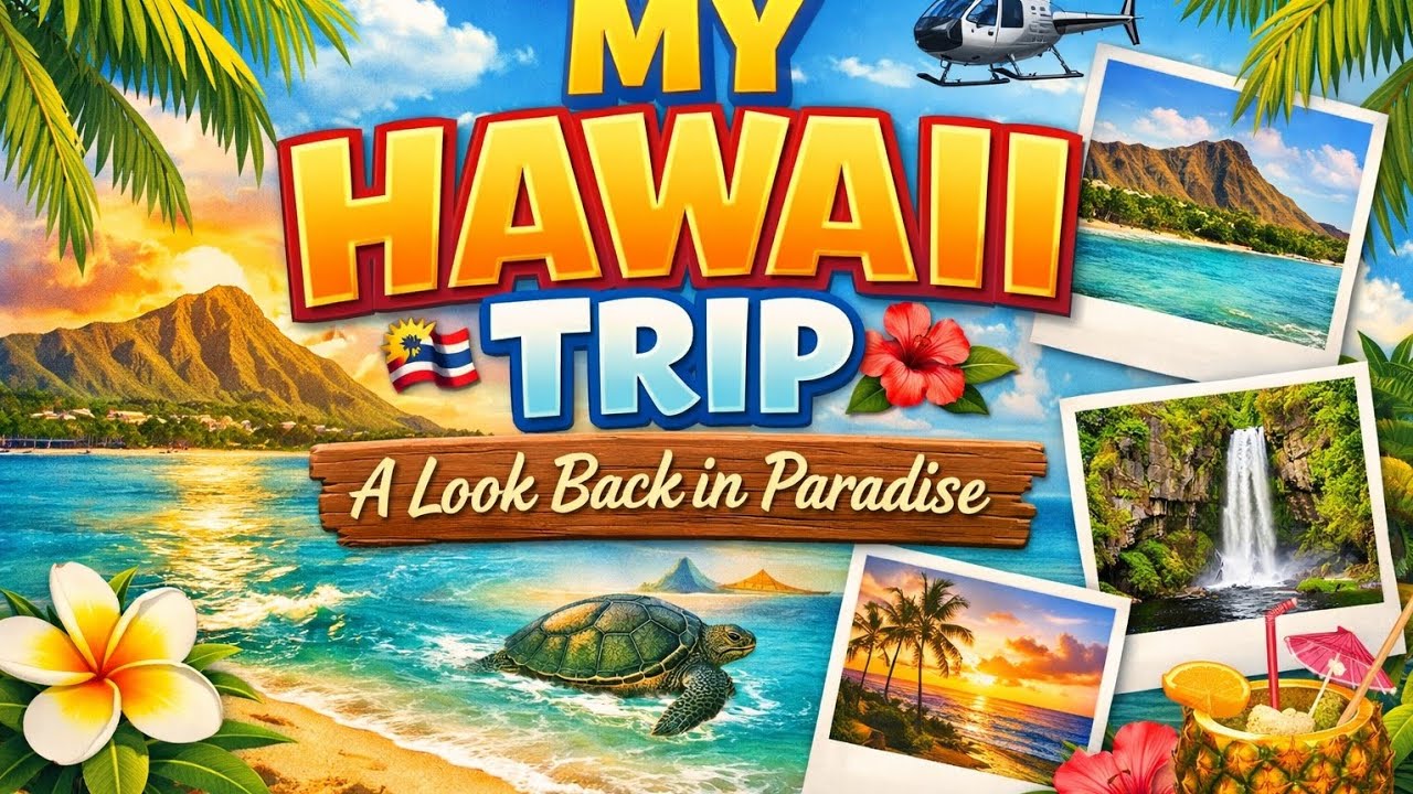  HAWAII TRIP 🌺 -- A Look Back in Paradise