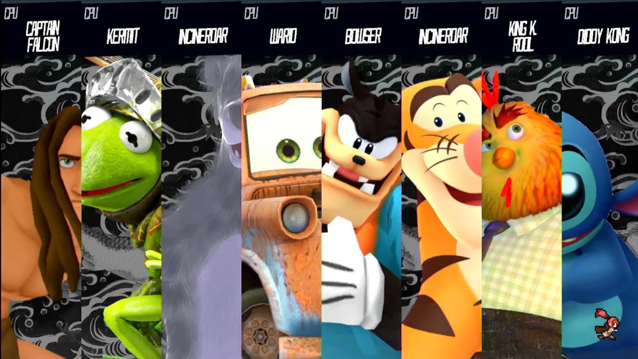 Disney Free For All Battle - Requested Smash Battle