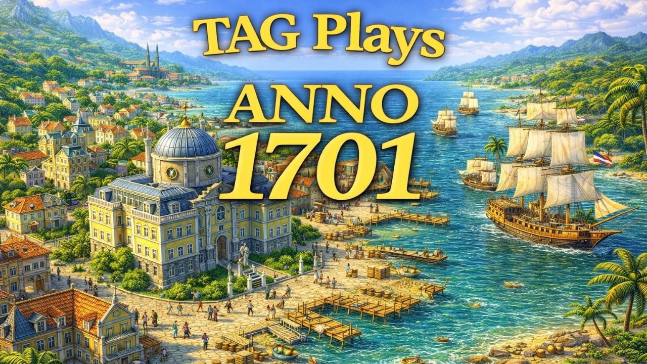 TAG PLAYS ANNO 1701-The Black Fleet