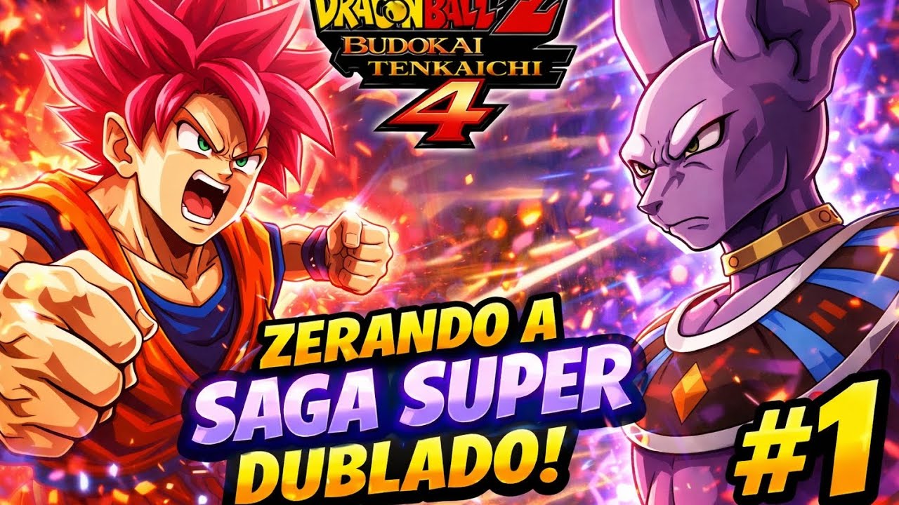 Zerando Budokai Tenkaichi 4 | Saga Super Dublado #1