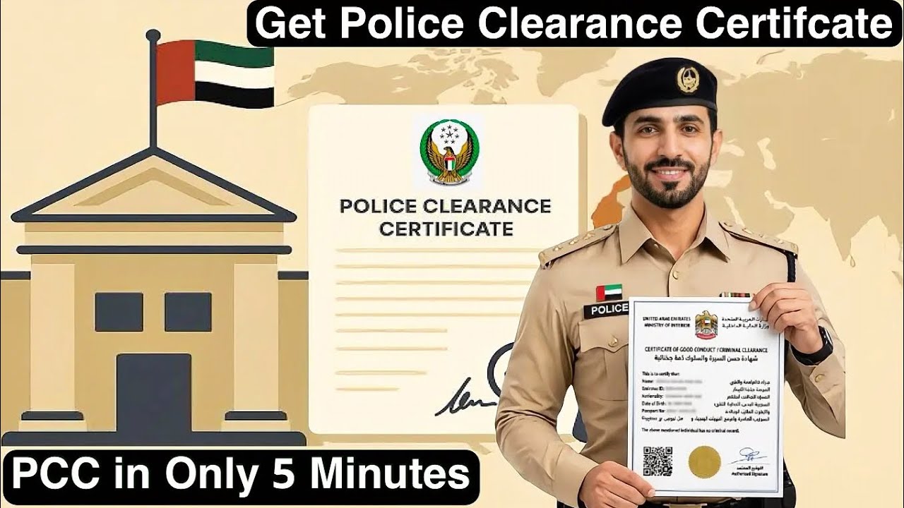 How to Apply for a UAE Police Clearance Certificate Online in 2026 (Get PCC Step-by-Step)