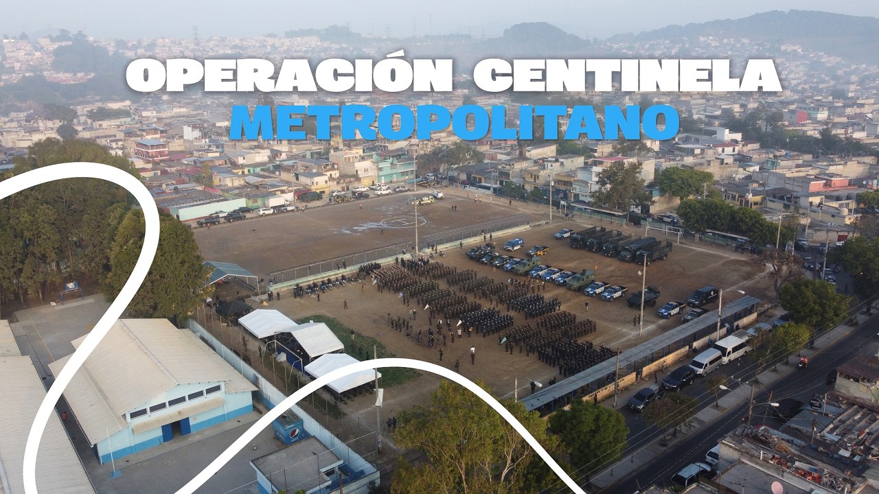 Inicia operativo de seguridad para la región metropolitana.