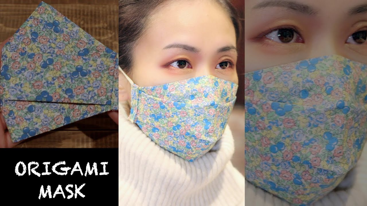 ORIGAMI MASK.2🌟Как сделать маску # шорты