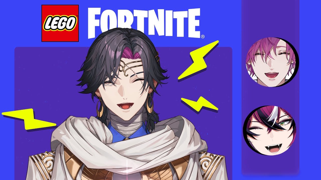 【FORTNITE】Doppio is teaching me and Uki how to play【NIJISANJI EN | Vezalius Bandage】