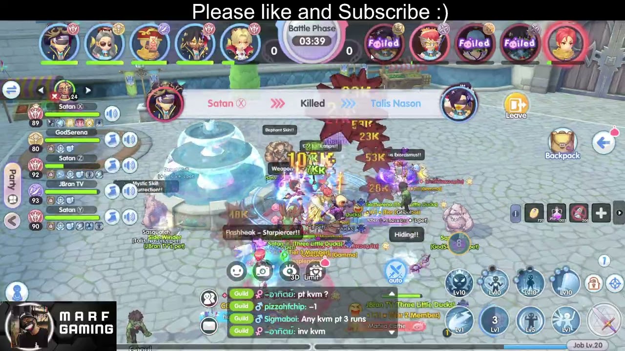 F2P LK Vit Crit (Hybrid) Vs. Whale Guild Members
