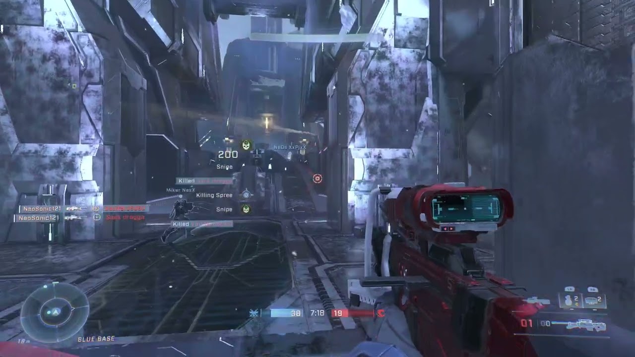 Halo Infinite: Rocket BR Double Kill Scrappy Snipe Double Kill 3 Kills Killing Spree - Narrows