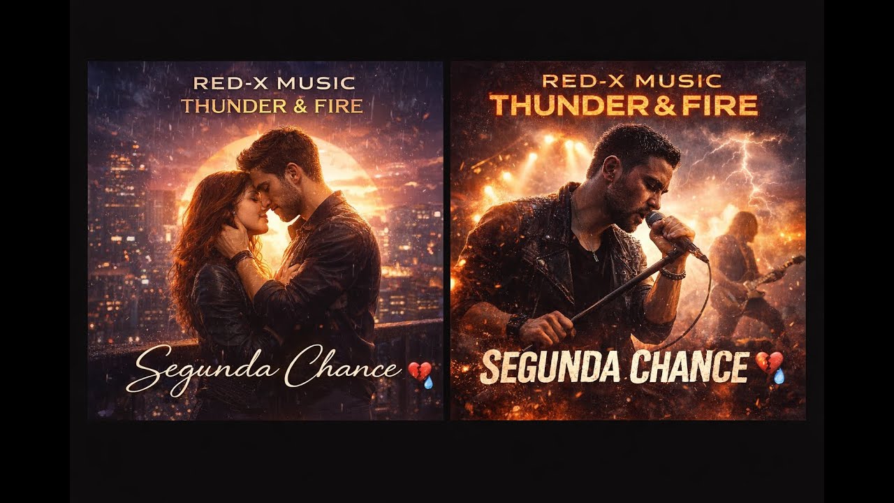 🎸 “Segunda Chance” Red-X Music #RockNacional #PowerBallad #RockRomântico