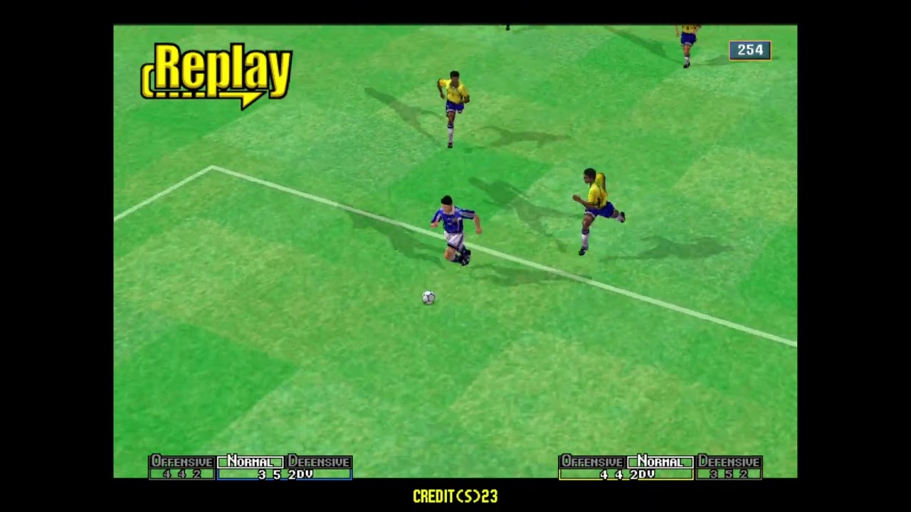 Japan Playthrough - Virtua Striker 2 2000 Naomi
