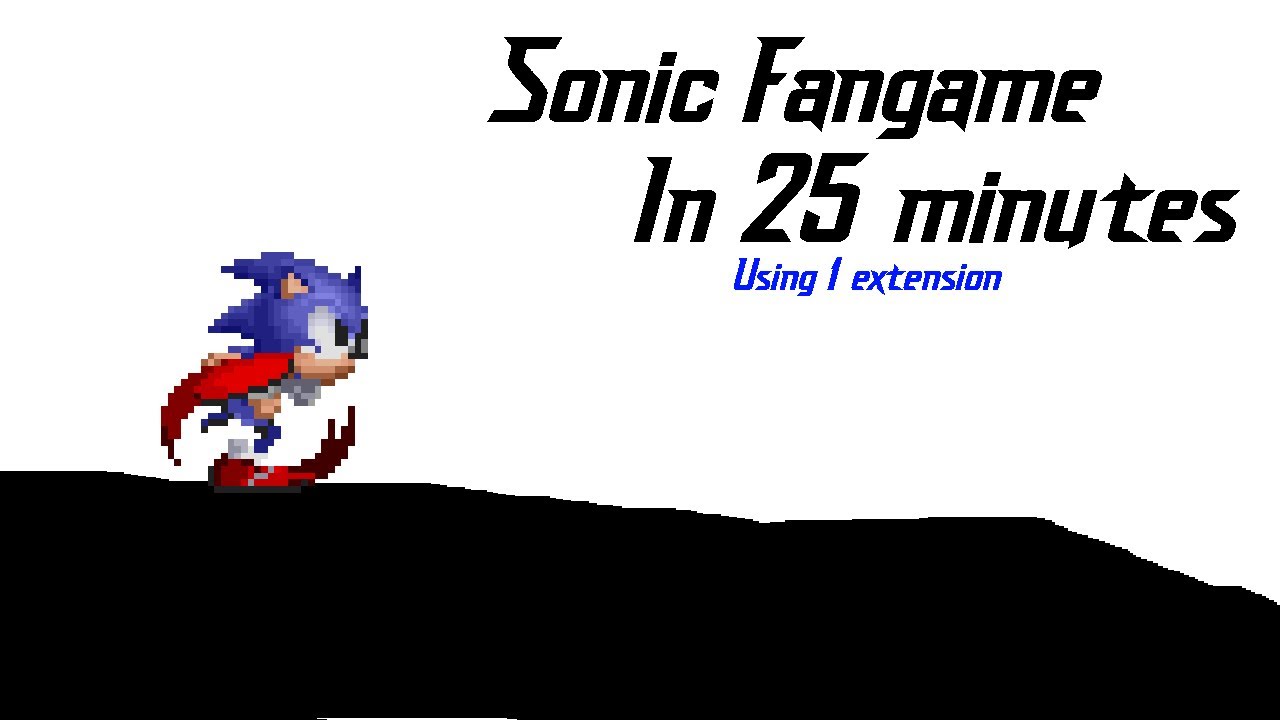 Sonic Extension - First version | GDevelop