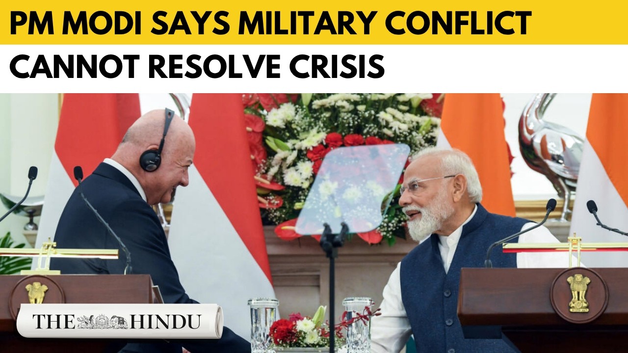 PM Modi urges dialogue over war on West Asia and Ukraine, stresses need for lasting peace