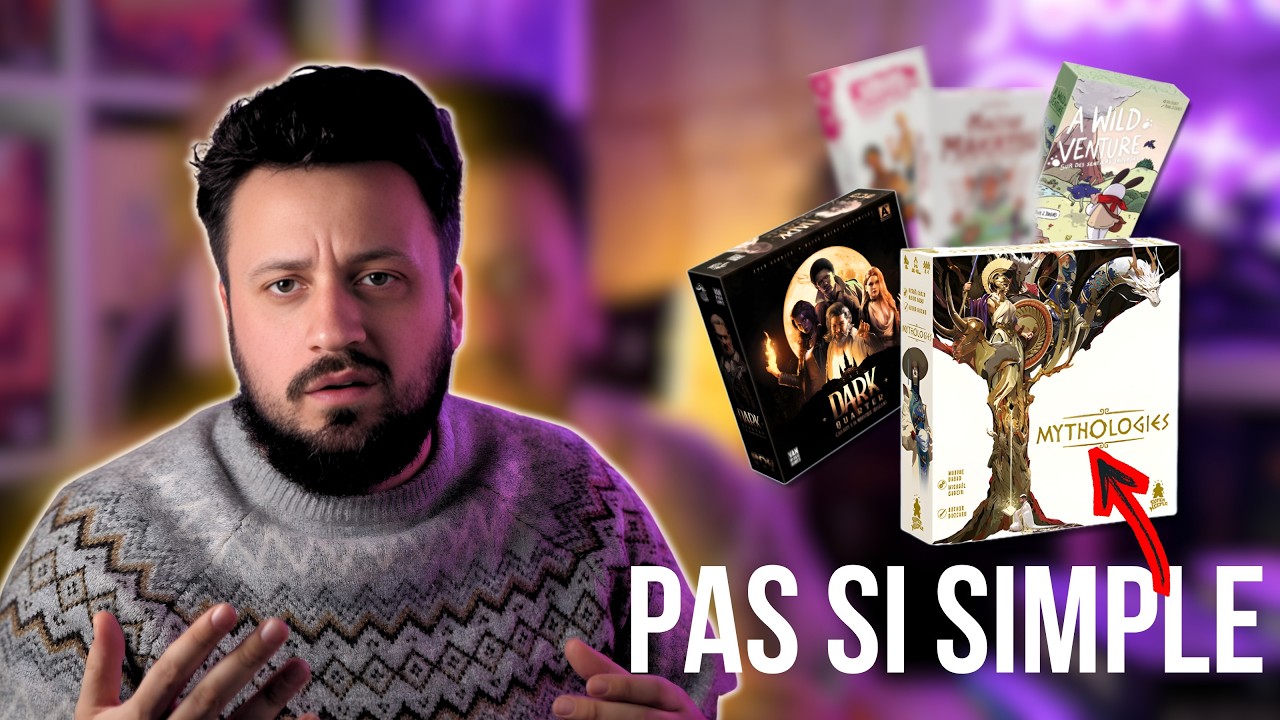 5 Jeux de société, du pas fou... et des SURPRISES !