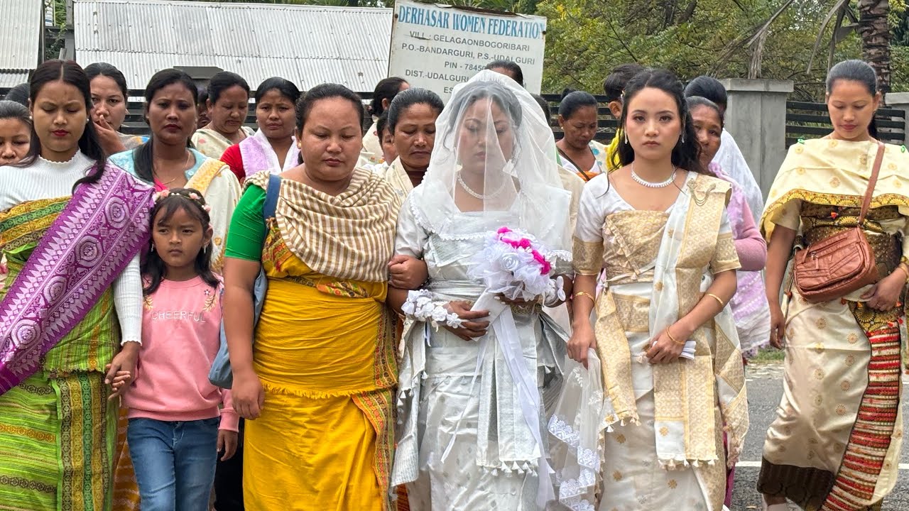 Boro Christian wedding Gelagaon Bogoribari@BoroFamilyVlog