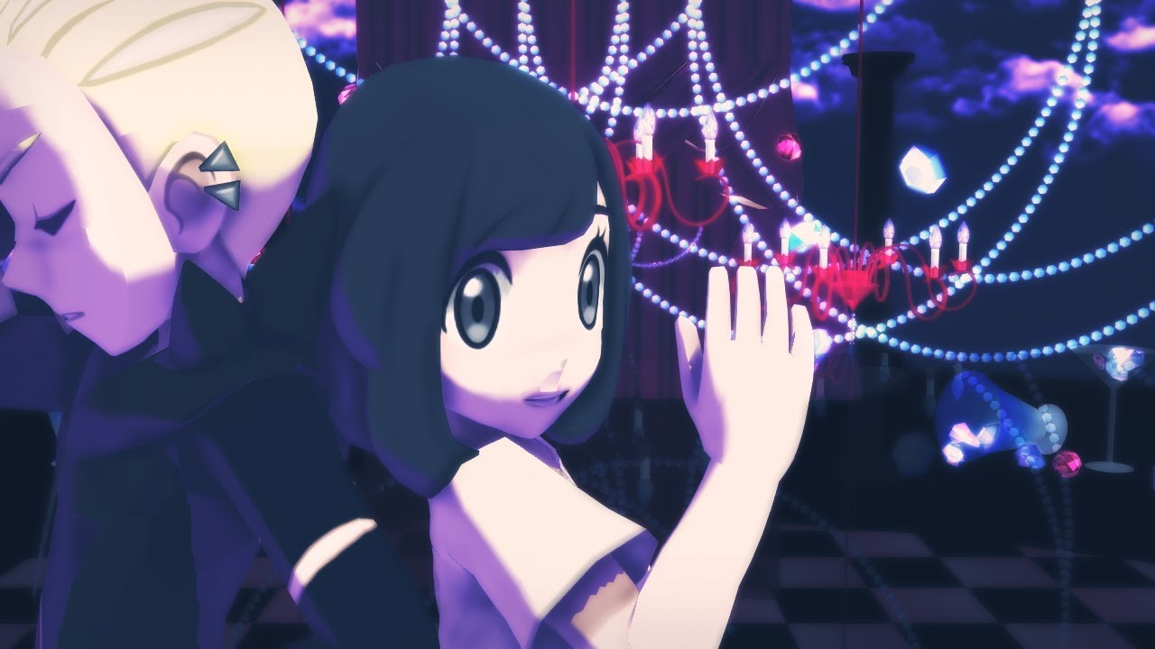 [Pokemon MMD] Hotel Moonside (English ver) [Gladion x Moon]