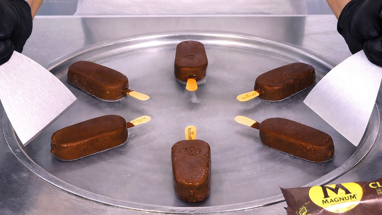 Magnum - Ice Cream Rolls | Satisfying Visual ASMR