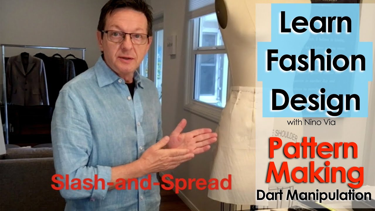 Slash-and-Spread ~ Pattern Making Techniques In Fashion Designing ~ Learn Fashion Design Online