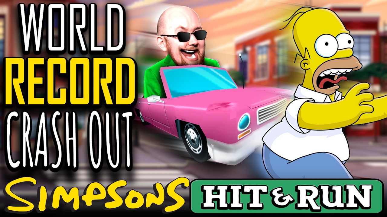 🔴ToG🔴World Record CRASH OUT in Simpsons Hit & Run