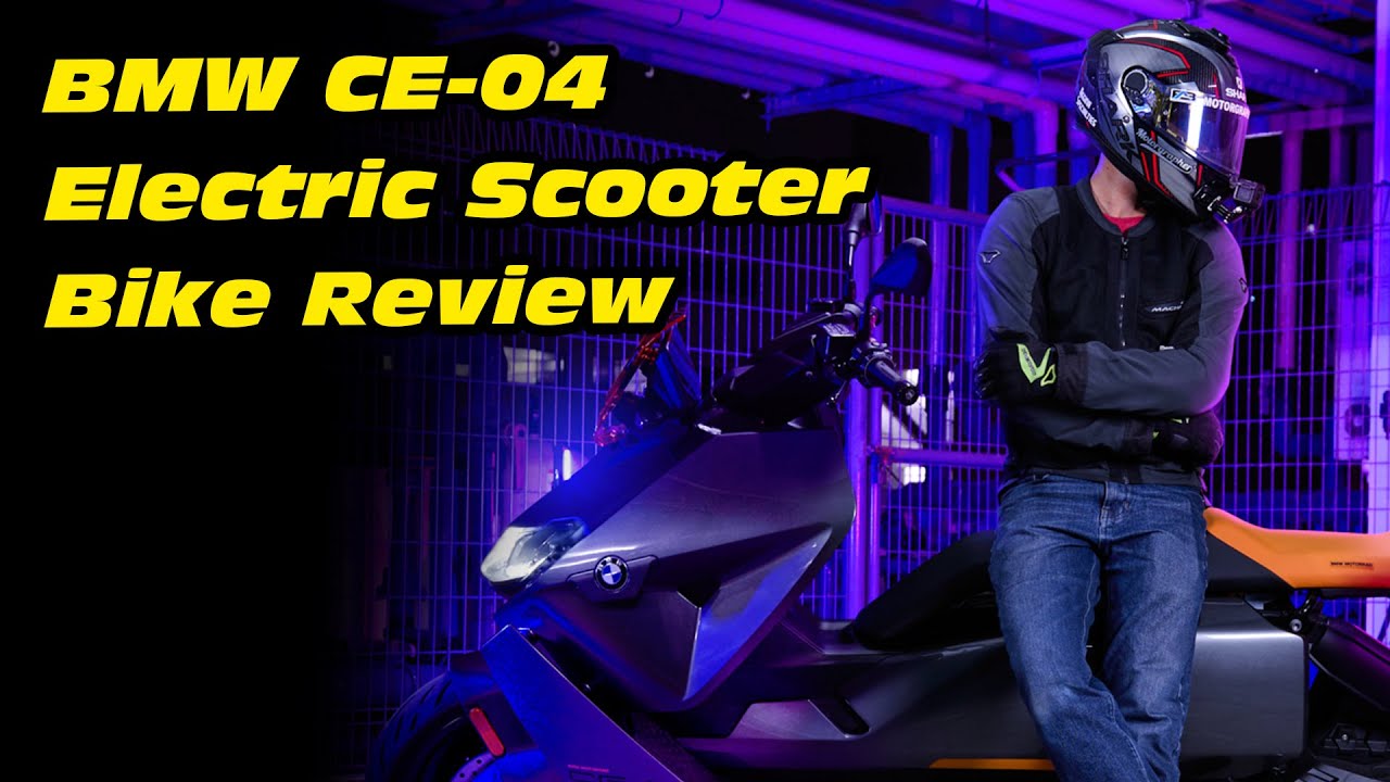 BMW CE 04 Bike Review 2023 - Electric Scooter