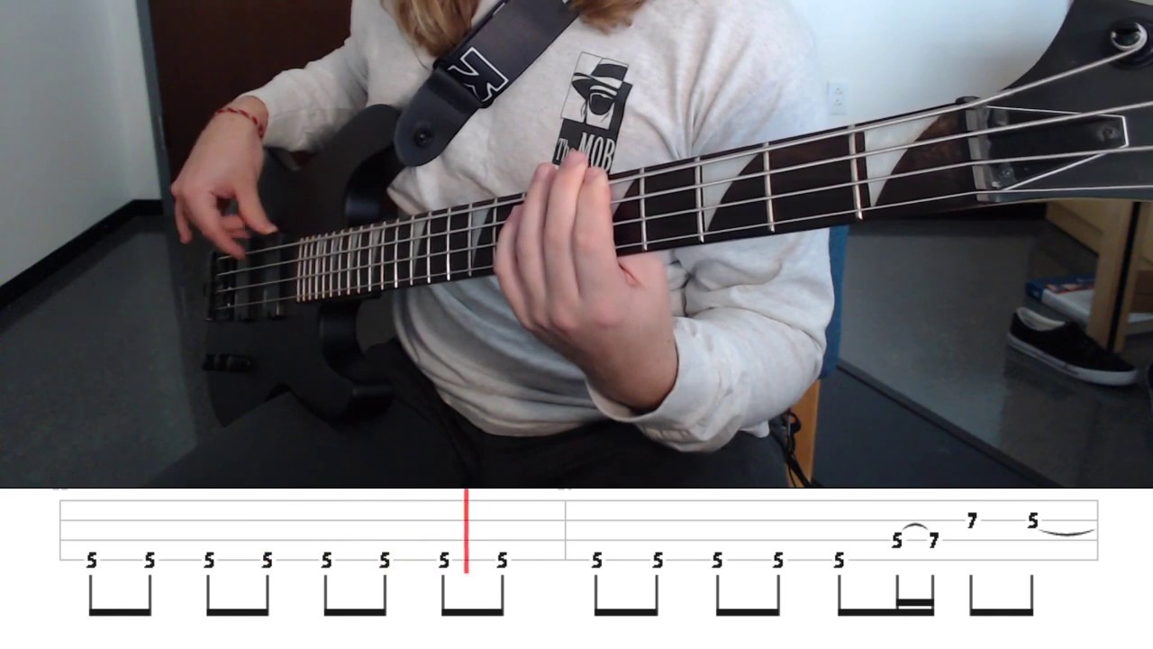 Hells Bells -  AC/DC (Bass Cover) With Tabs!