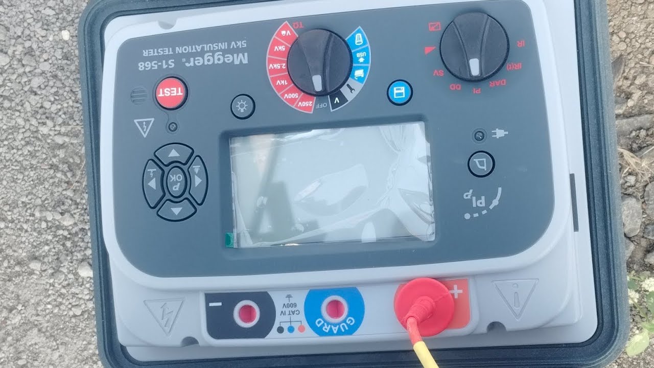 Megger # IR tester kit Demo session # Insulation Tester ko kese chalate hai ⚡# Electrical equipment 