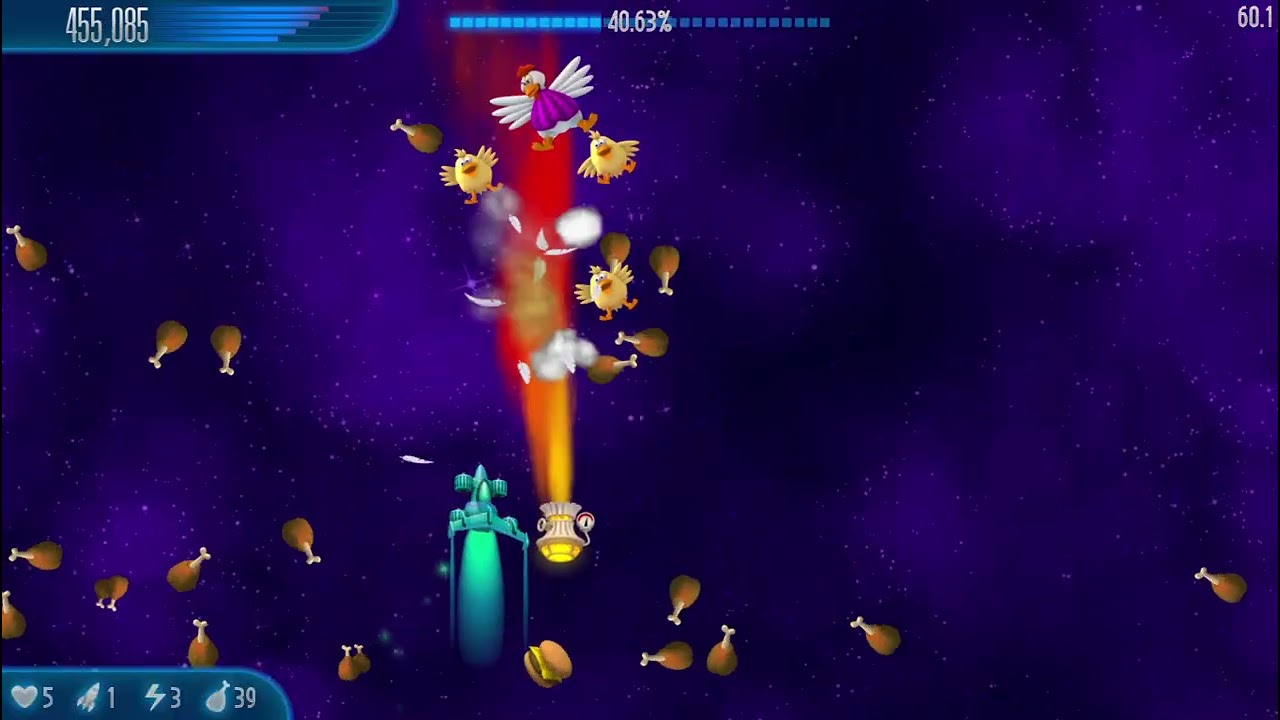 Chicken invaders 5 first chapter gameplay 