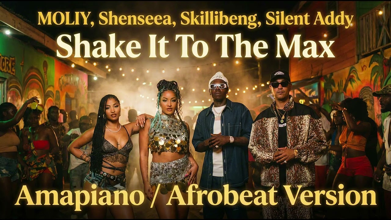 MOLIY, Shenseea, Skillibeng & Silent Addy – Shake It To The Max (Amapiano / Afrobeat Version)