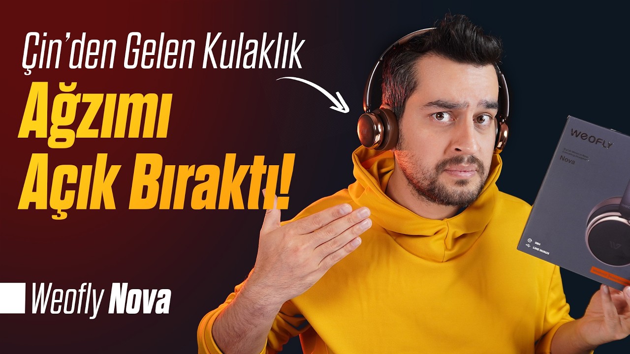 &Ccedil;İN'DEN GELEN MUHTEŞEM KULAKLIK 🔥 Weofly Nova Kulak &Uuml;st&uuml; Bluetooth Kulaklık İncelemesi