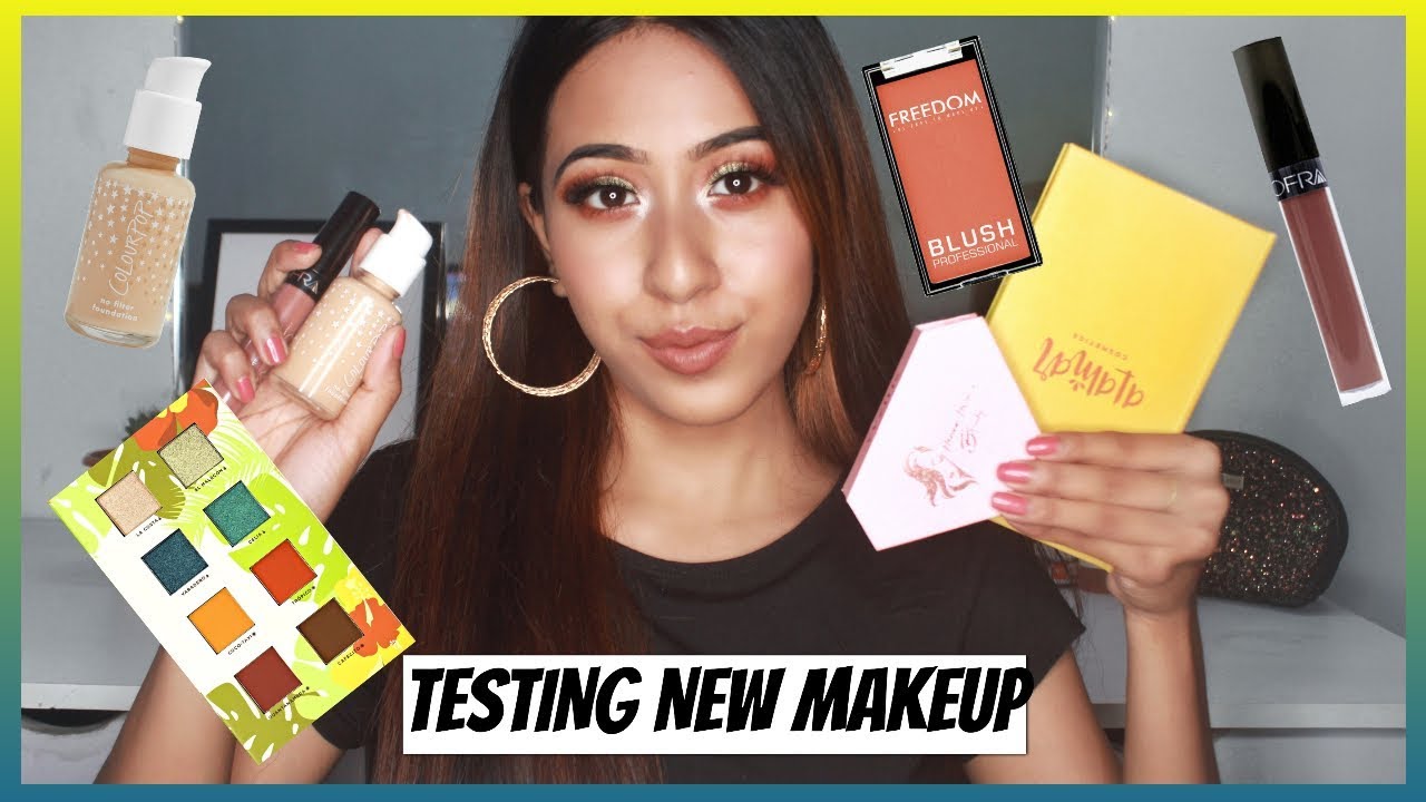 Testing New Makeup| First Impression | Alamar Cosmetics, Ofra, Colourpop, etc.