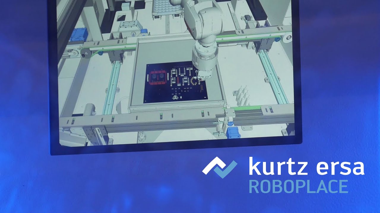 Automation of Boring Assembly Jobs | Kurtz Ersa ROBOPLACE | Robotics | Image Processing