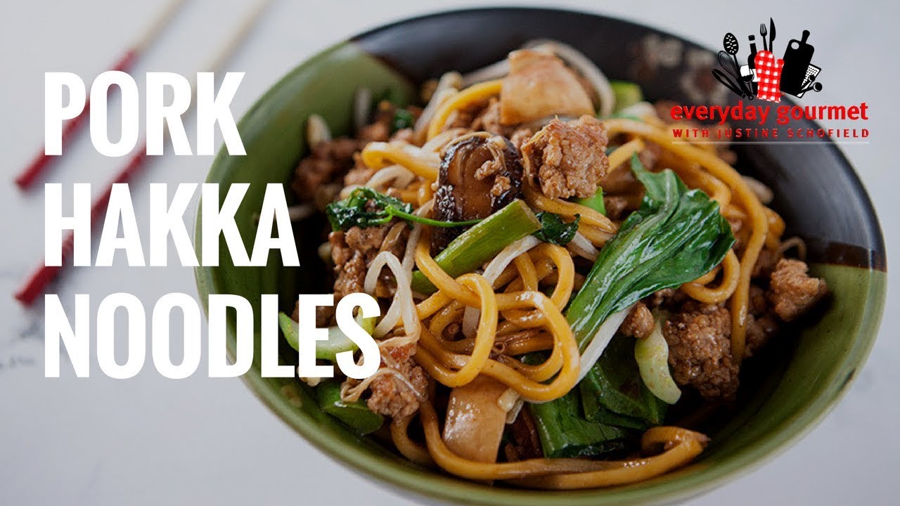 Pork Hakka Noodles | Everyday Gourmet S7 E15