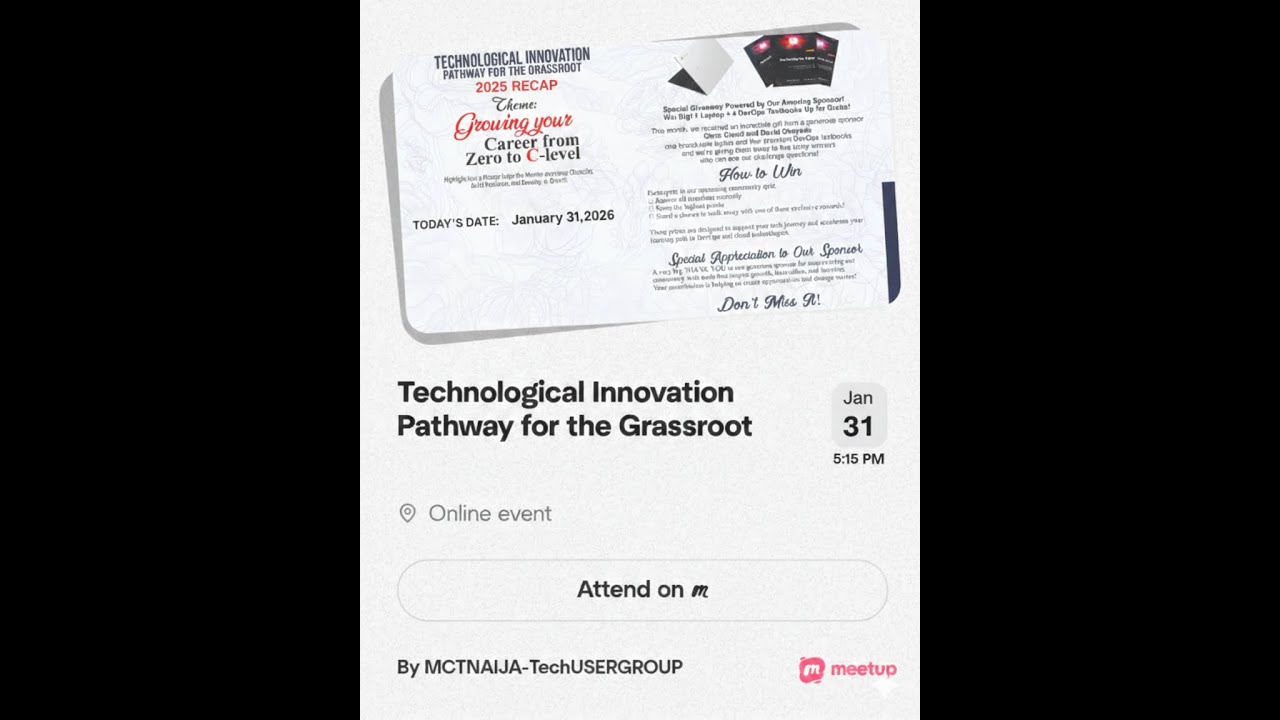 Technological Innovation Pathway for the Grassroot