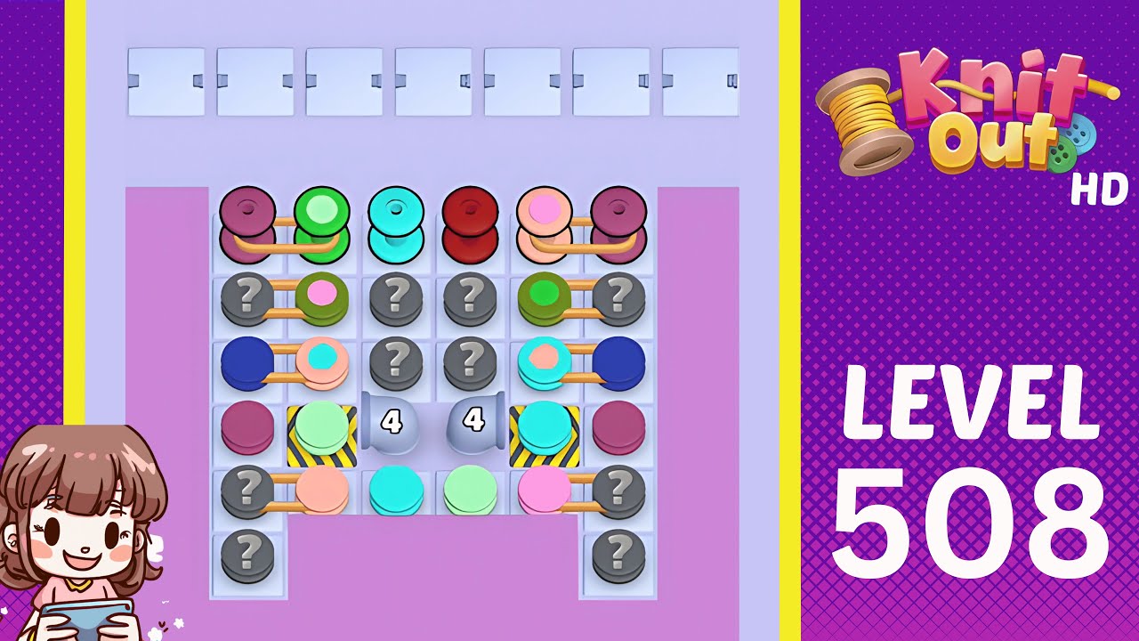 Knit Out Level 508 Solution Walkthrough