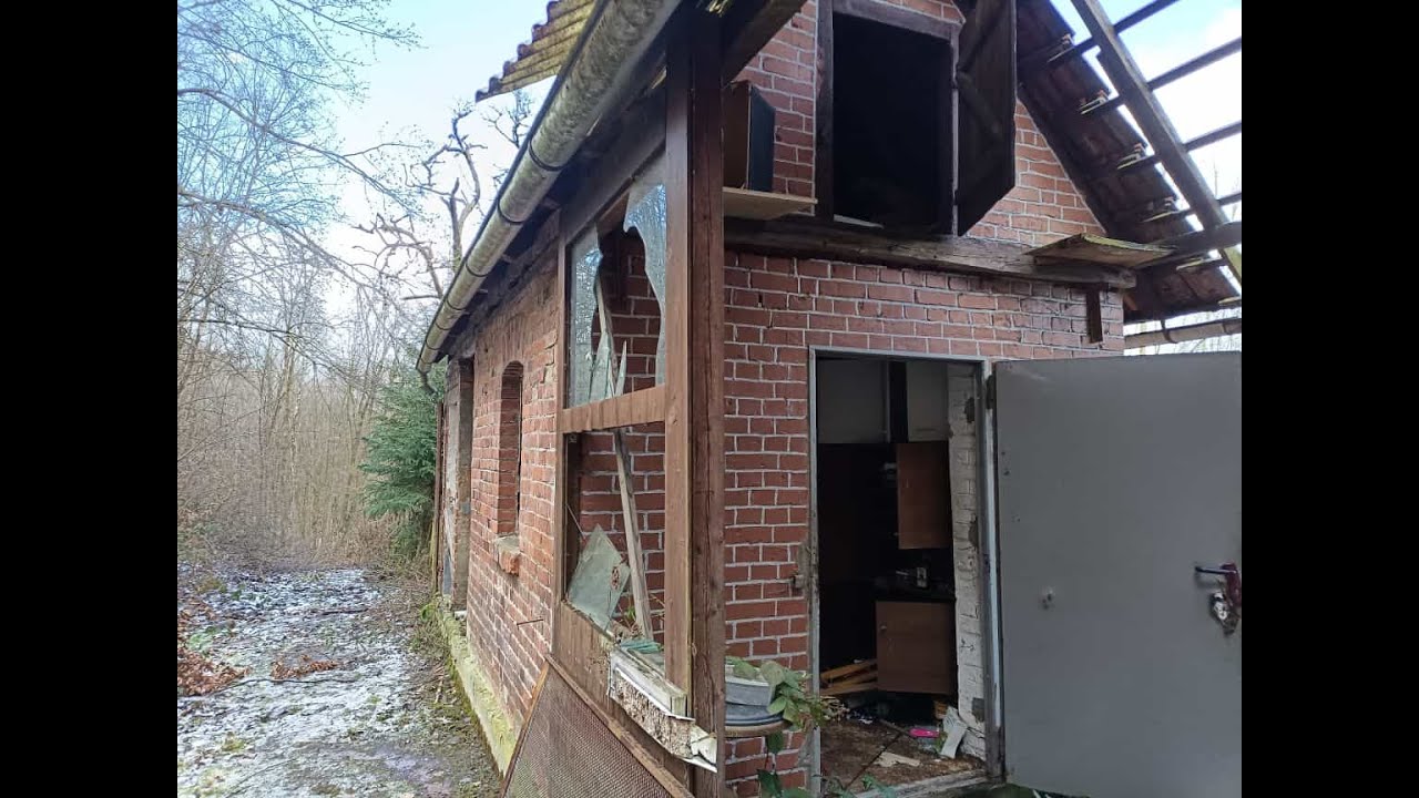 4  lost place 1 day Hochbunker Bahnhofshaus Eisenbahntunnel