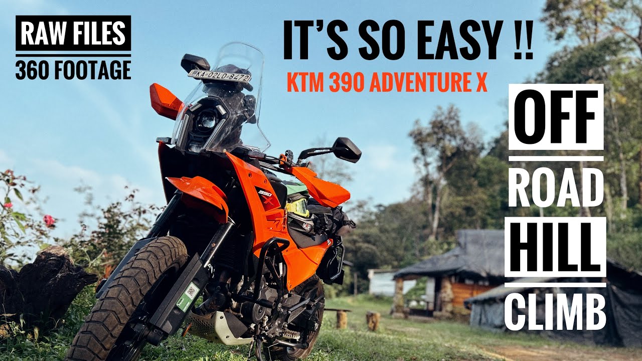 “KTM 390 Adventure X: Making Off-Roading Effortless – Coorg Hill Climb Test”