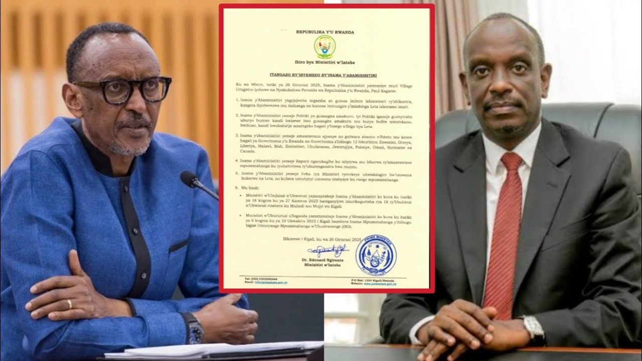 INKURU ITUNGURANYE UYU MUGOROBA KURI Dr.RICHARD SEZIBERA WAHOZE ARI MINISITIRI MU RWANDA.