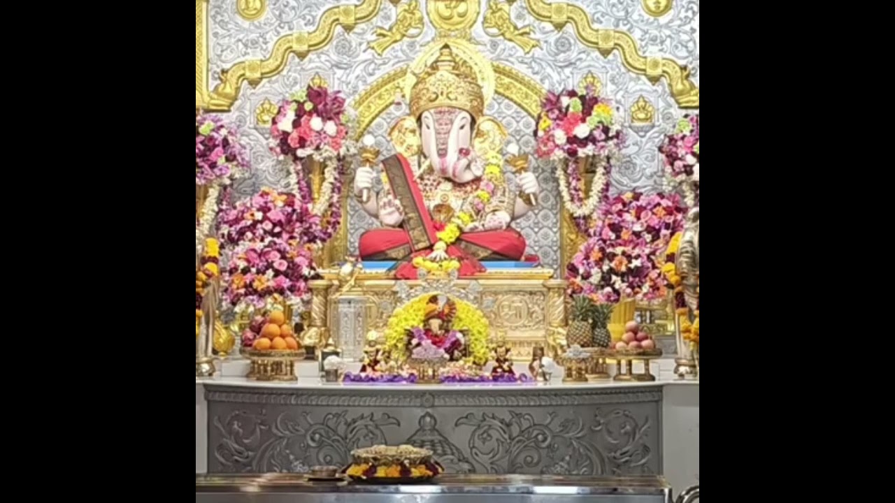 Ganesh Maharaj Harathi Darshan #shorts 