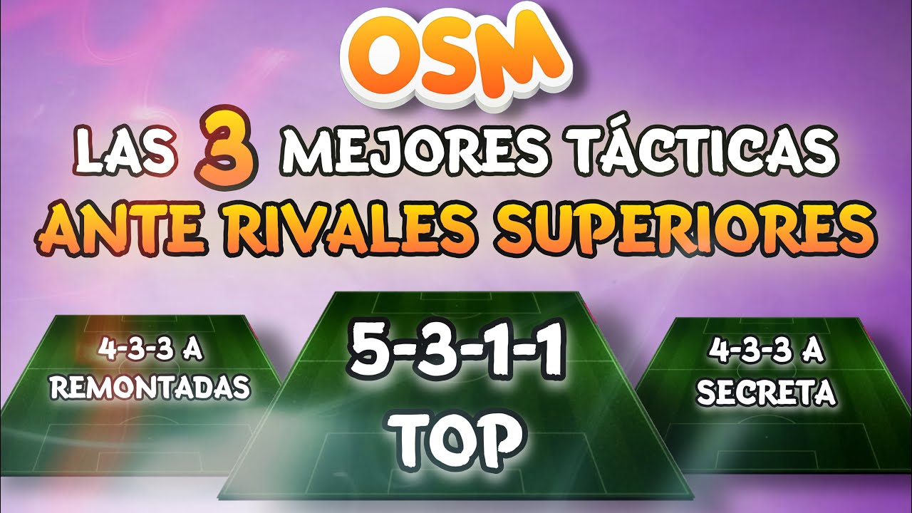 OSM 2021 | LAS MEJORES TÁCTICAS DE OSM 🔥 PARA GANAR A RIVALES SUPERIORES 😱‼️