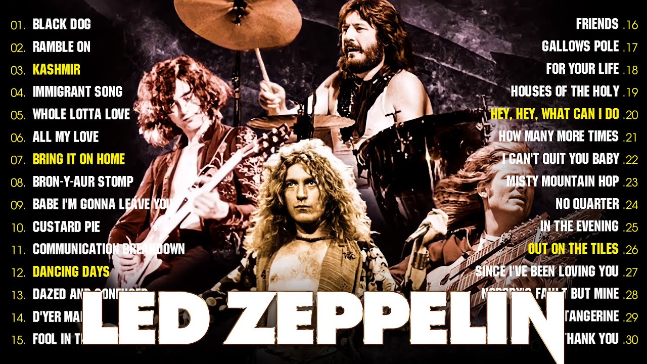 Led Zeppelin Greatest Hits Full Album 2022 🎃 Best of Led Zeppelin Playlist All Time 🎃