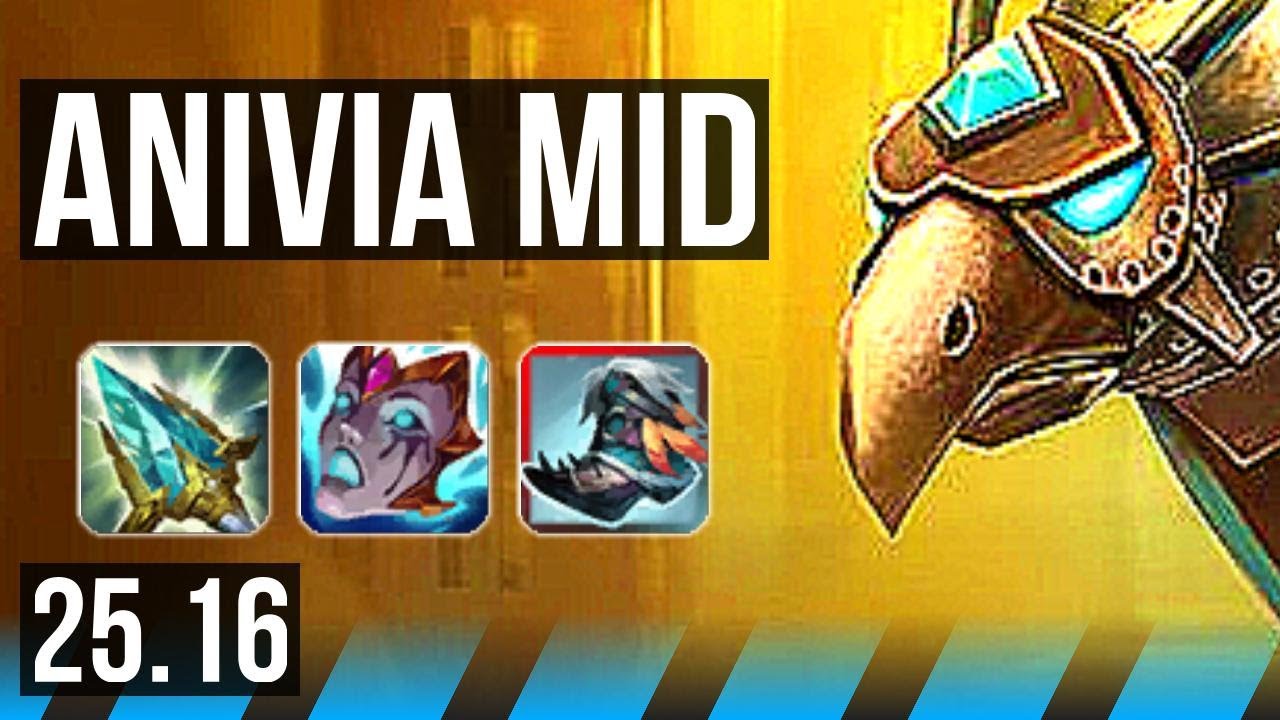 ANIVIA vs LEBLANC (MID) | KR Grandmaster | 25.16
