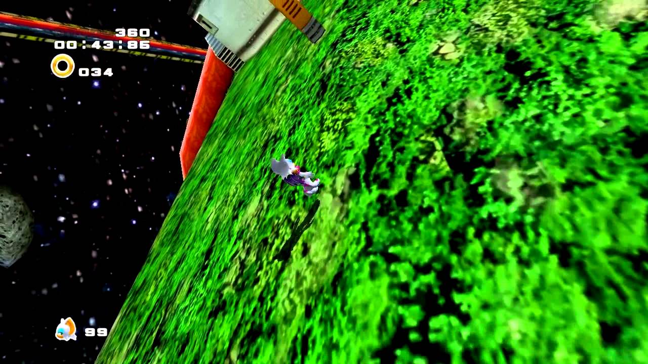 Sonic Adventure 2: Mad Space Mission #2 - 100 Rings - A Rank