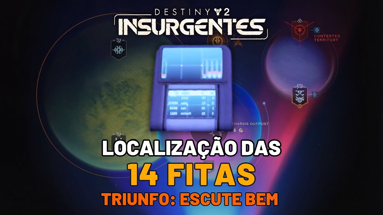 Destiny 2 - Localização das 14 Fitas | Triunfo Escute Bem
